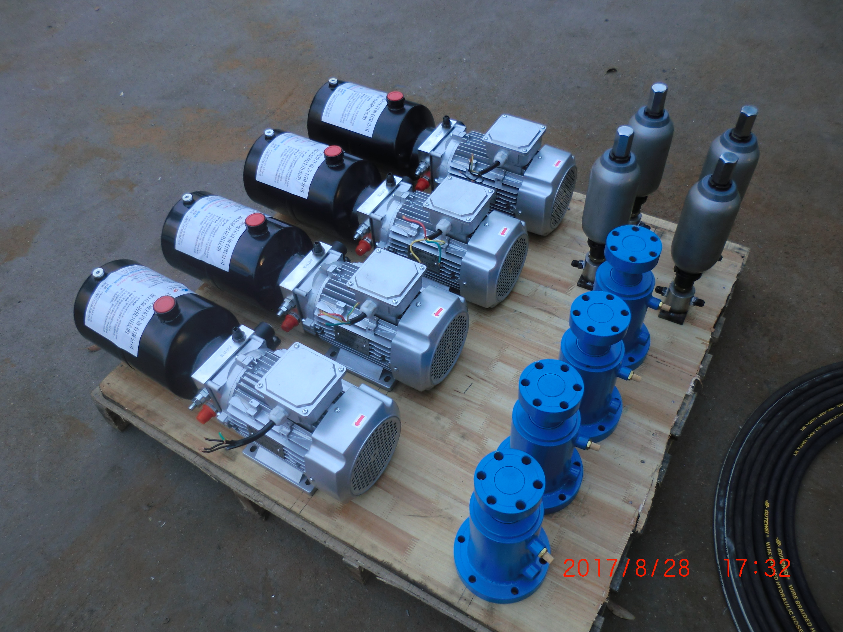 单作用液压油缸