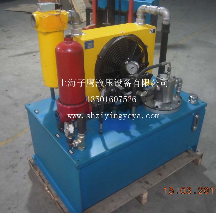 供应风冷却式液压系统泵站